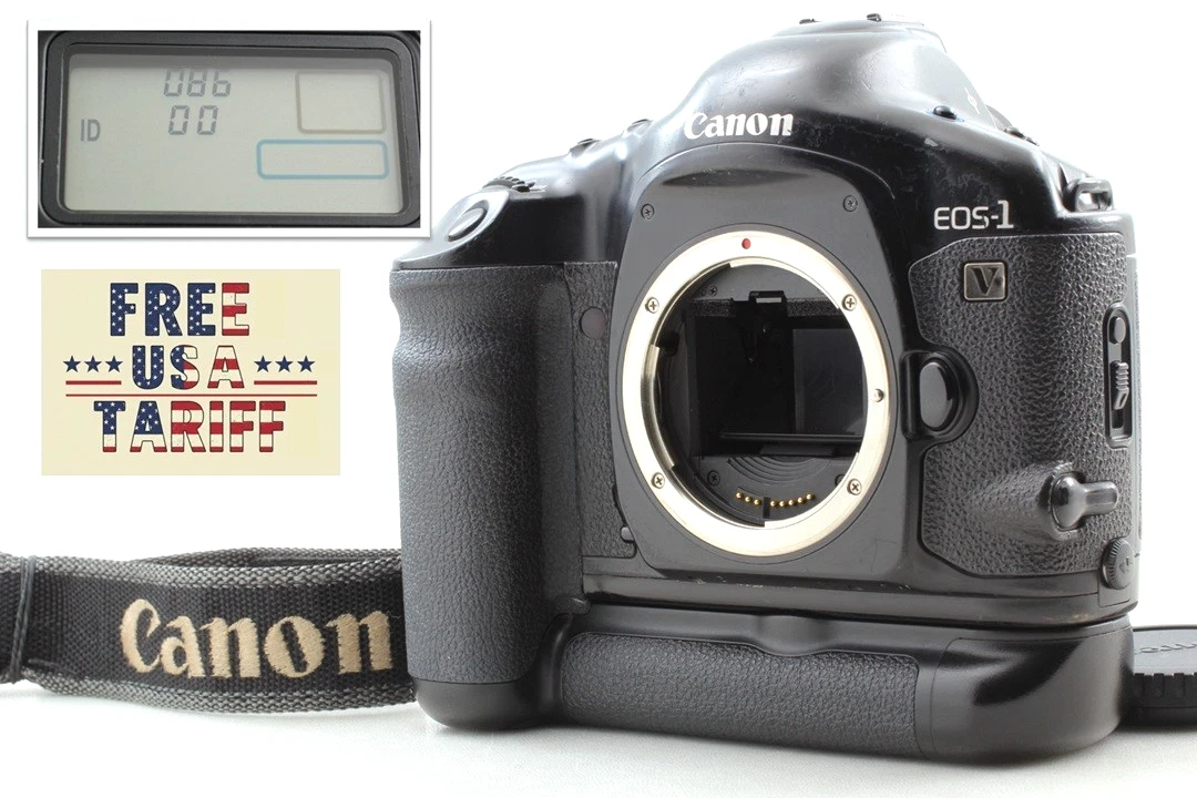 Canon EOS-1V Film キャノン フィルム 一眼レフカメラ⭐︎ キヤノン、EOS唯一のフィルム一眼レフカメラ「EOS-1v」を販売終了