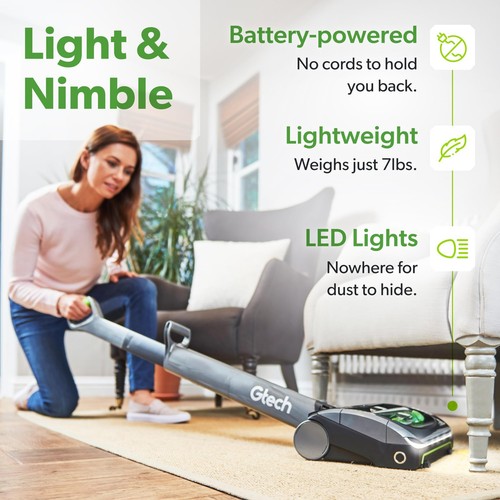 AirRAM MK2 Cordless Vacuum Cleaner with Powered Brush Head - Perfect for Carp... - Picture 3 of 10