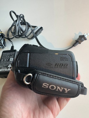 Sony Handycam DCR-SR45 30GB Digital Camcorder Silver w/charger used batt TESTED - Picture 9 of 13