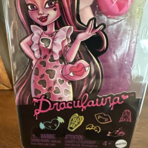 Muñeca Monster High DRACULAURA HKY74 vampiro económico nueva en caja rara gran caja NUEVO - Imagen 5 de 13
