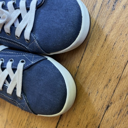 Taos Shoes Women's 9.5M Blue Moc Star Canvas Sneaker Worn Briefly Once! EC - Picture 6 of 12