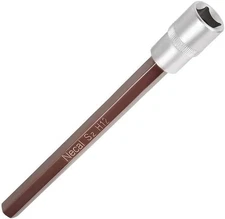 Utoolmart 1/2" Drive x 12mm Extra Long Hex Bit Socket, 200L*H12, Silver 