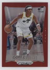 2023-24 Panini Prizm Deca Red Prizm /199 Taylor Hendricks #300 Rookie RC