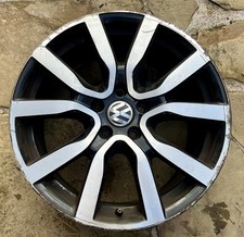 VW GOLF 18 INCH ALLOY WHEEL RIM ET51 5K0601025AC GENUINE SERRON WHEEL