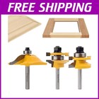 Durable 1/4'' Shank Router Bits Set - Ideal for Exquisite Woodworking Projects