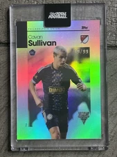 2025 Topps Total Football TTF MLS Cavan Sullivan Collectors Reserve /99 Rookie 