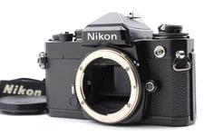 S/N 373xxxx [MINT] Nikon FE Black 35mm SLR Film Camera Body From JAPAN