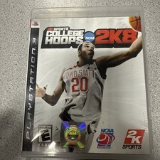 PS3 NCAA College Hoops 2K8 With Case And Manual Complete In Box Tested