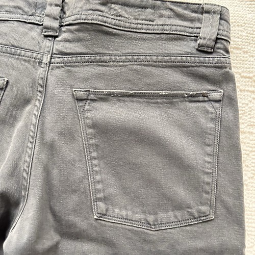 Loro Piana Jeans Womens 5 Pocket Size 31 Gray Straight Leg Made in Italy - Picture 6 of 10
