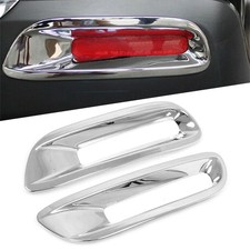 2x Chrome Rear Fog Light Lamp Cover Trim Fit Toyota Highlander 2011 2012 2013 2x Chrome Rear Fog Light Lamp Cover Trim Fit Toyota Highlander 2011 2012 2013