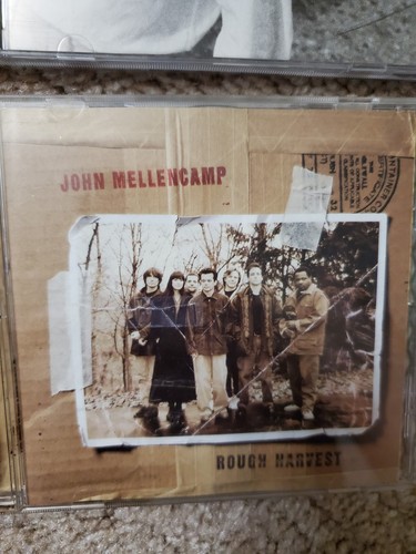 John Cougar Mellencamp 4 Music CD Lot Mr Happy Go Lucky Cuttin Heads Rough Harve - Picture 5 of 7