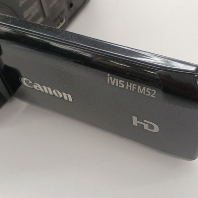 CANON IVIS HF M52 HD Image Stabilize Camcorder w/ Battery