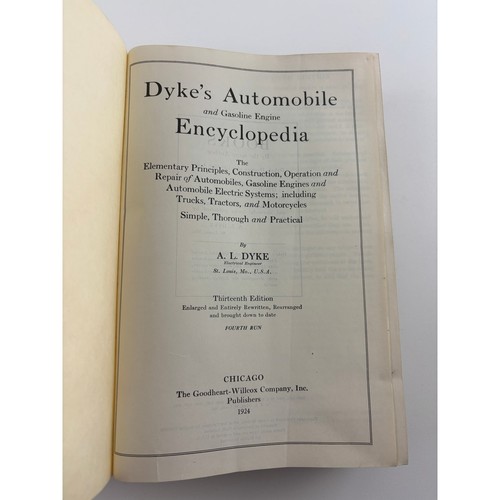 Dyke’s Automobile & Gasoline Engine Encyclopedia - 1924 13th Ed - A.L. Deich - Bild 6 von 8