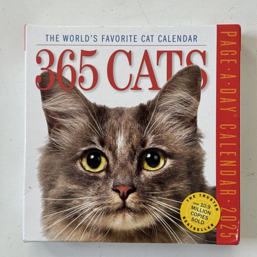 Workman Publishing, Der Lieblingskatzenkalender der Welt, 365 Katzen, 2025