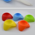 6pcs Silicone Egg Cups Egg Tray Egg Holders Dishwasher (Mixted Color)