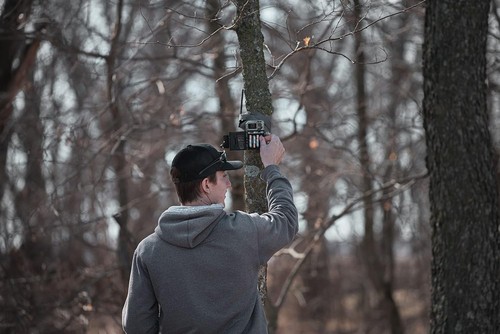 Link Micro LTE Cellular Trail Camera 4 LED Infrared Flash Game Camera with 80 - Picture 4 of 6