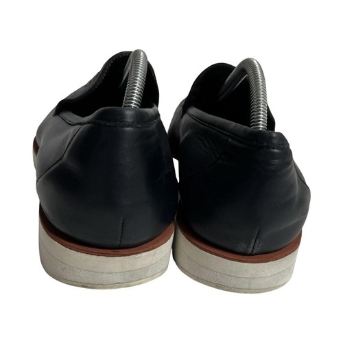 Bottega Veneta Shoes Mens Size 44.5 Leather Woven Slip On Loafers Made in Italy - Picture 4 of 22