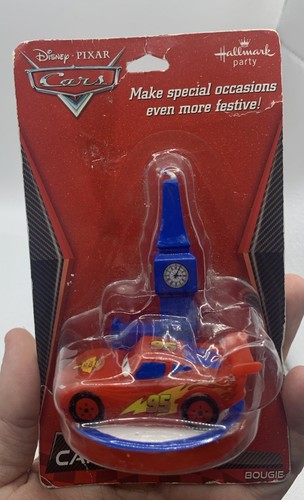 Vela para pastel Hallmark Disney Pixar Cars Lightning McQueen y Big Ben - 3" ZG - Imagen 1 de 4