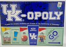 UK-opoly Board Game RARE NEW SEALED UKopoly UNIVERSITY OF KENTUCKY Wildcats