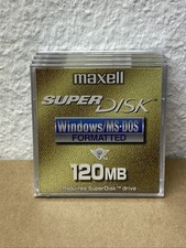 4x Maxell Super Disk 120 MB Windows/MS-DOS - ...