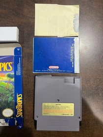 Startropics Nintendo NES complete in Box CIB with Letter to Mike