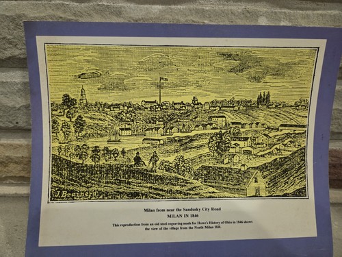 History Milan & Milan Township, Ohio 1787-1976 Churches, Houses, Thomas Edison - Imagen 2 de 9