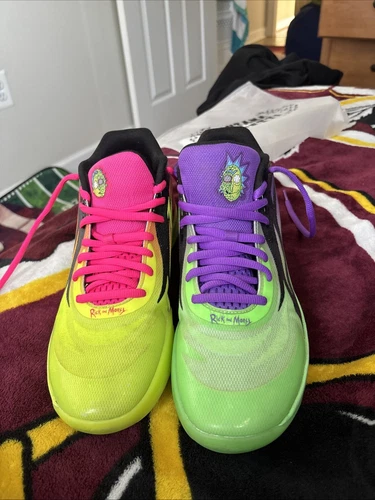 Rick And Morty Lamelo’s Basketball Shoe Size 11