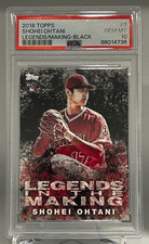 2018 Topps Legends in the Making Shohei Ohtani RC Black SP #2 PSA 10