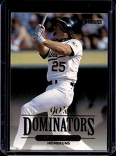 1994 Donruss Mark McGwire 90's Dominators: Homeruns #10 Athletics