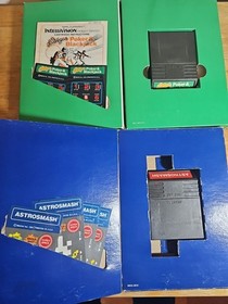 INTELLIVISION Video Game Lot Of 12 Cib With Overlays Tested 