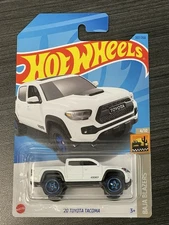 Hot Wheels ‘20 Toyota Tacoma 4x4 207/250 White 2023 TRD Off-Road Pickup Truck