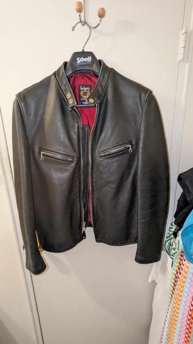 Schott NYC 641XX Racer Steerhide Leather Jacket Japan