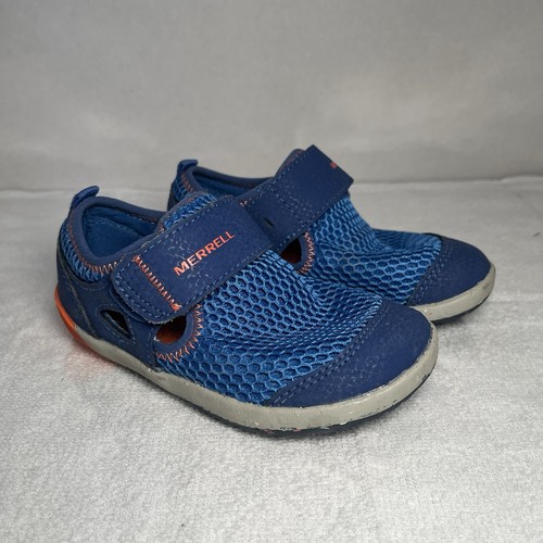 Scarpe Merrell Bare Steps H20 scarpe da acqua blu bambino ragazzo 8 - Foto 7 di 7