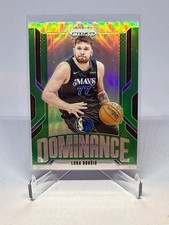 Luka Dončić 2024-25 Panini Prizm Dominance Green Prizm #12
