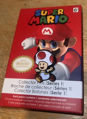 Nintendo Super Mario Collector Pins (Serie 1) Kröte!! Süß!! Minty Fresh!! - Bild 3 von 6