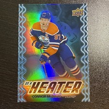 2024-25 Upper Deck On a Heater Series 2 Connor McDavid Edmonton Oilers #OH-12