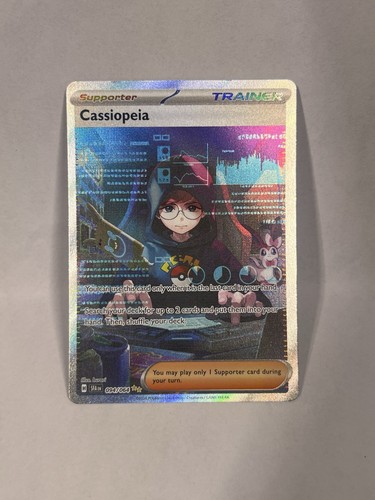 Cassiopeia 094/064 Sv: Shrouded Fable Holo und Bonuskarte