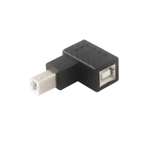 Adaptateur d'extension d'imprimante pratique USB2 0 B type 90 degr��s angle - Afbeelding 4 van 16