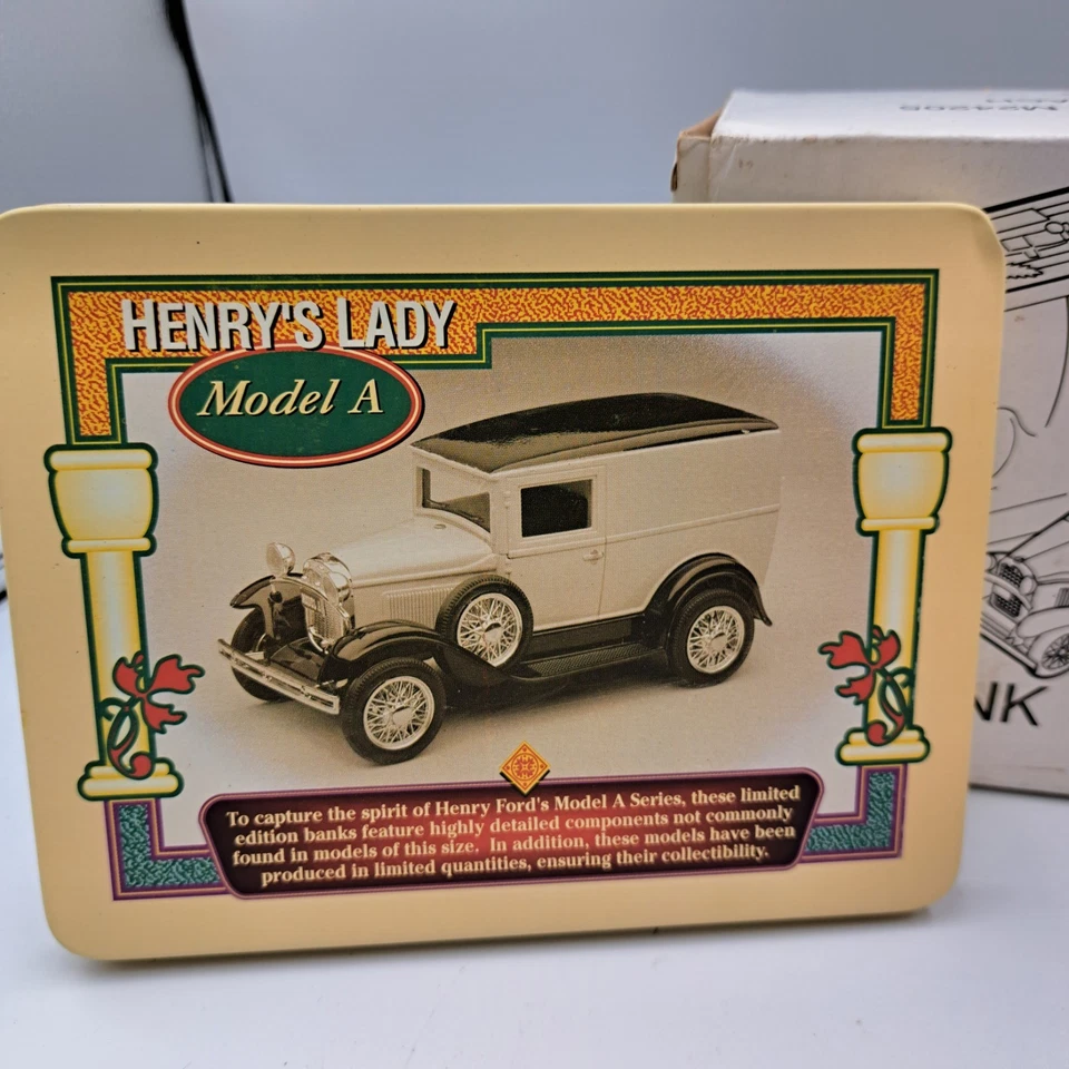 Liberty Classics Henry's Lady Ford Modelo A Sears Roebuck Co. Banco de monedas fundidas a presión Foto 3 de 4