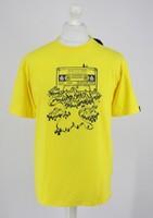DARE 2B FREQUENCY TEE MENS CYCLING YELLOW T-SHIRT AD