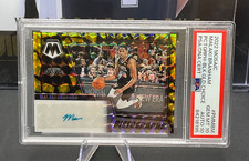 2022 Mosaic #PMMBM Malaki Branham Pctgrph-Black Gold Choice /8 PSA 10 Auto 10 SP
