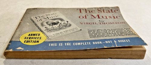 The State of Music – Virgil Thomson Armed Services Edition WWII ASE Booklet 1950 - Imagen 8 de 10