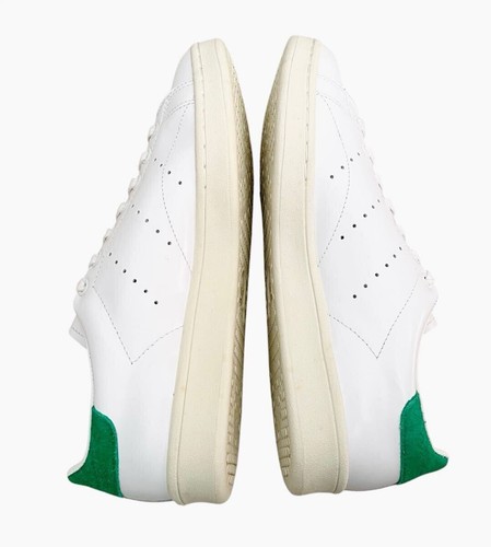 Deadstock Vintage 2005 Adidas tendance Stan Smith Haillet verre cuir blanc vert hommes Us9