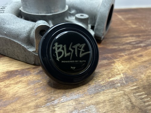 Genuine Blitz Old Logo Horn Button Vintage 90sSkyline GTR R32 R33 S13 Silvia JDM - Bild 4 von 9