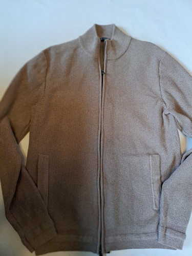 Hackett Knit Cotton Cashmere Zip Cardigan Medium Chest 40 Rrp 249