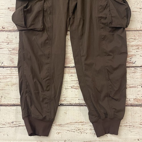 Lululemon Dance Studio Relaxed Fit MR Cargo Joggers Women's Medium Taupetastic - 第 2/9 張圖片