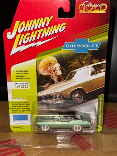 JOHNNY LIGHTNING R1 CLASSIC GOLD 1968 CHEVY CHEVELLE SS WL CHASE ERROR