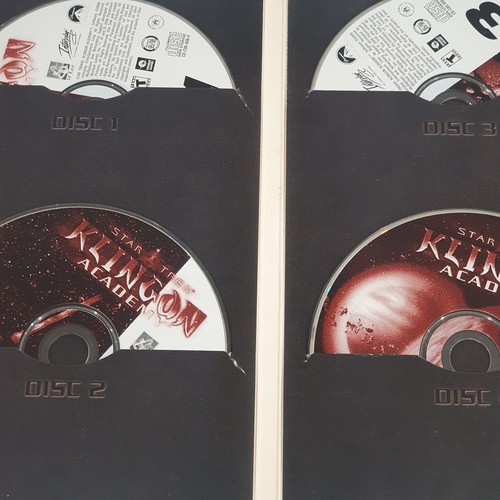 Star Trek Klingon Academy PC 2000 Game 6 CD Set Space Combat Simulator Tested - Bild 7 von 10