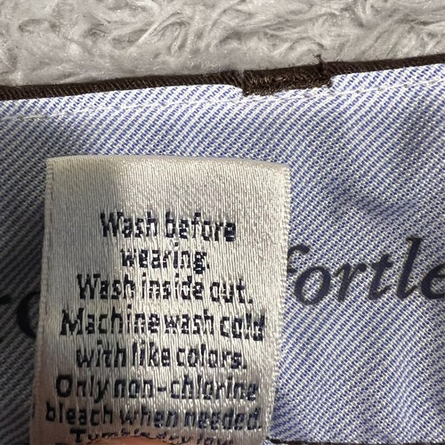 Croft & Barrow Effortless Stress Capri Chino Pants Women's 12 34x20 Brown - Picture 9 of 11