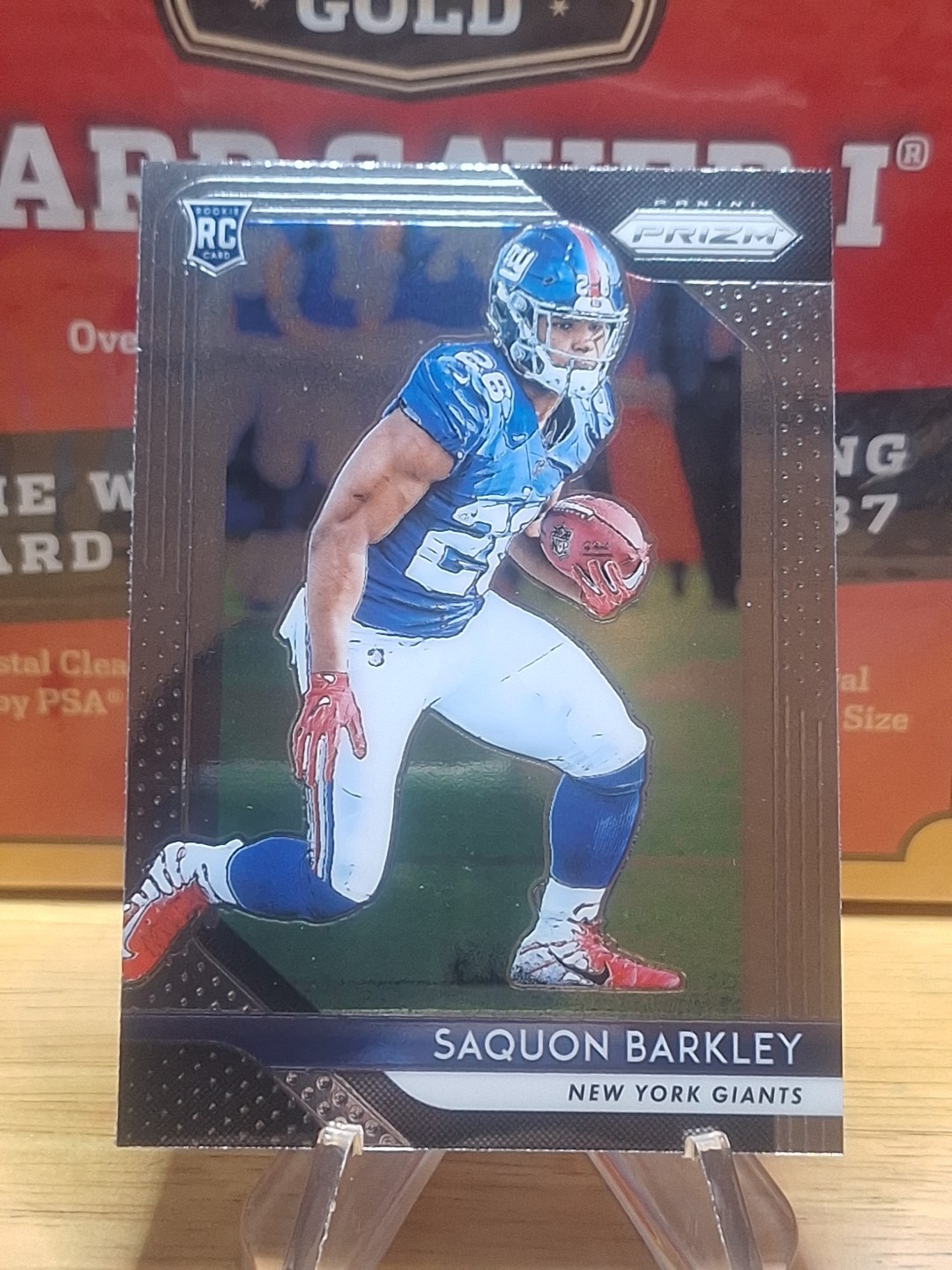 Saquon Barkley 2018 Panini Prizm Rookie RC Base #202 Giants Eagles